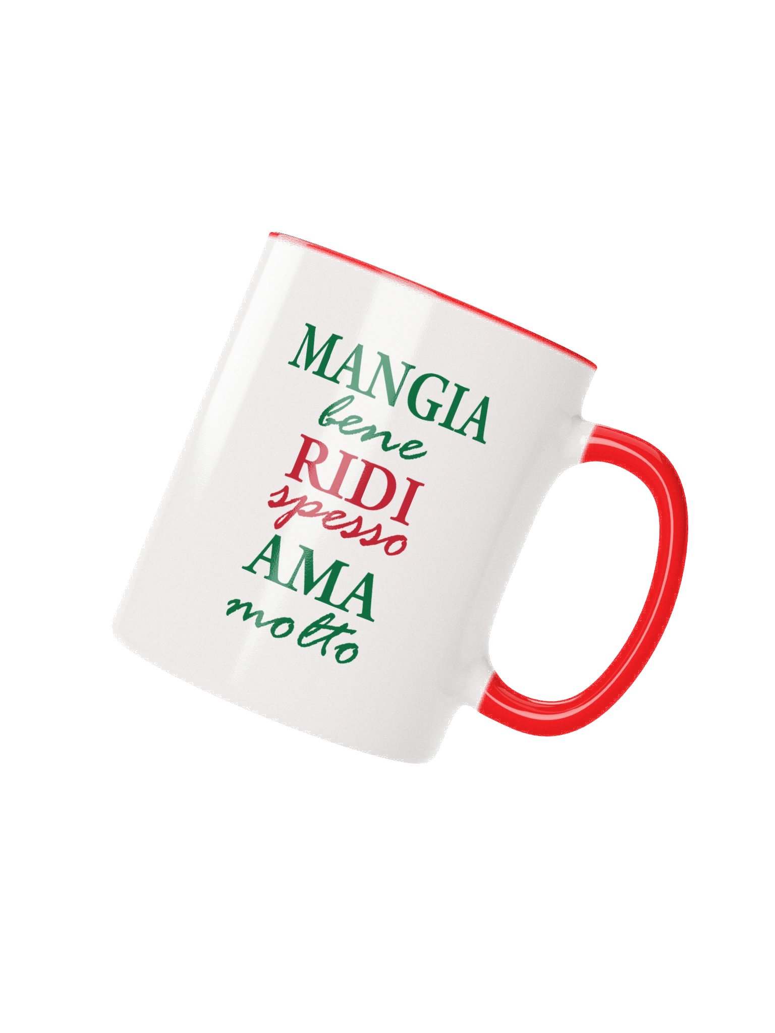 Mangia Bene Ridi Spesso Ama Molto Mug (100% Ceramic) product image (4)