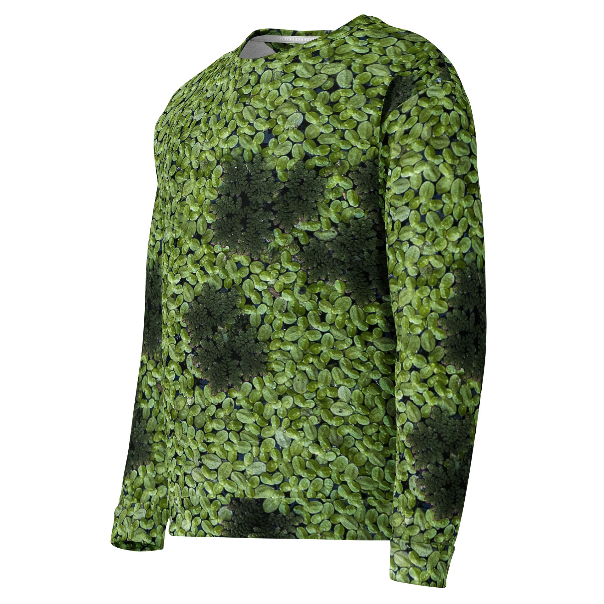 Verdant Life Unisex All-Over Print Recycled Lush Foliage Sweatshirt product image (3)
