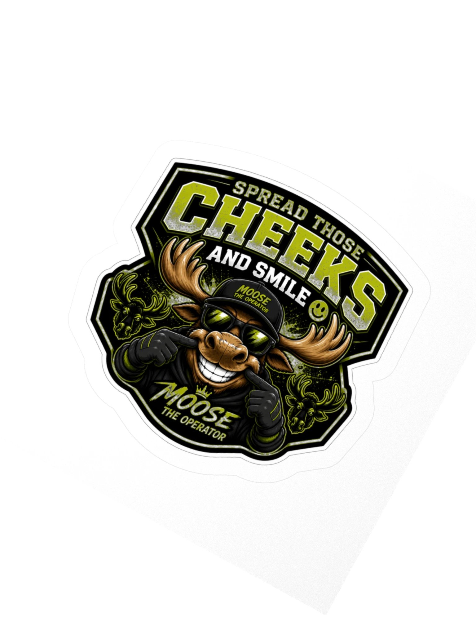 Moose Shield Badge Sticker product image (2)