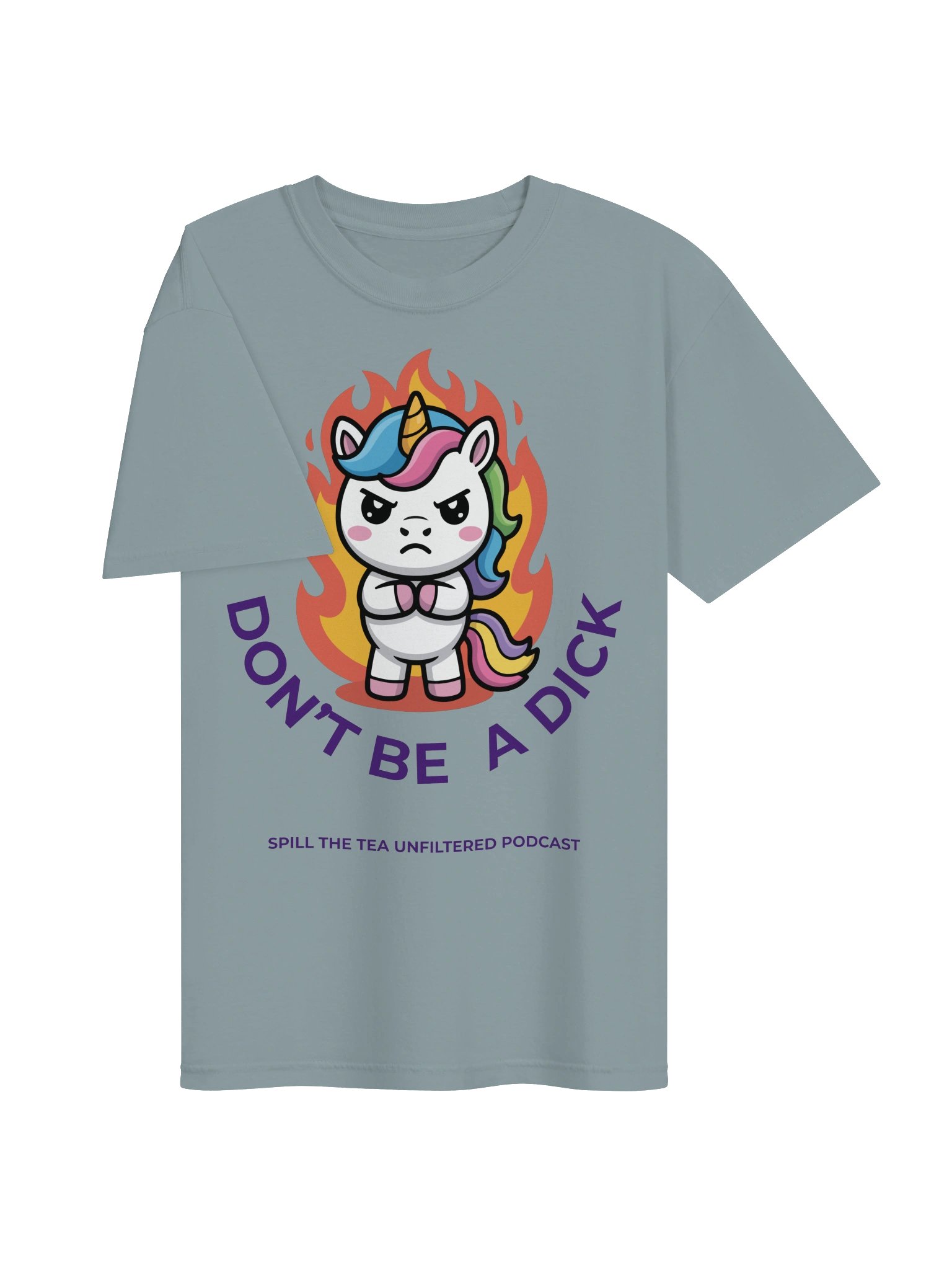 Sassy Unicorn "DONT BE A DICK" Tee product image (3)