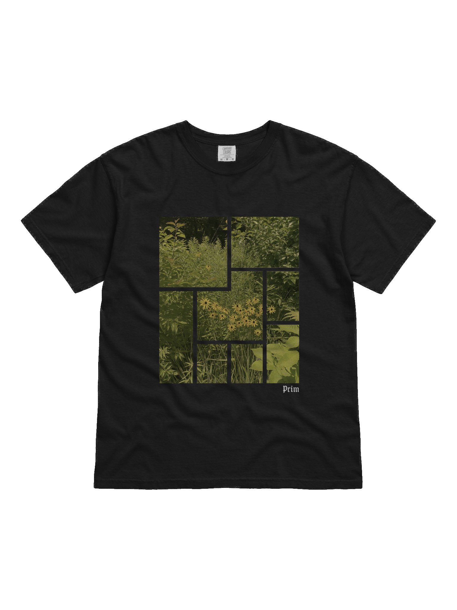 Garden Bliss Heavyweight Tee Black product image (1)