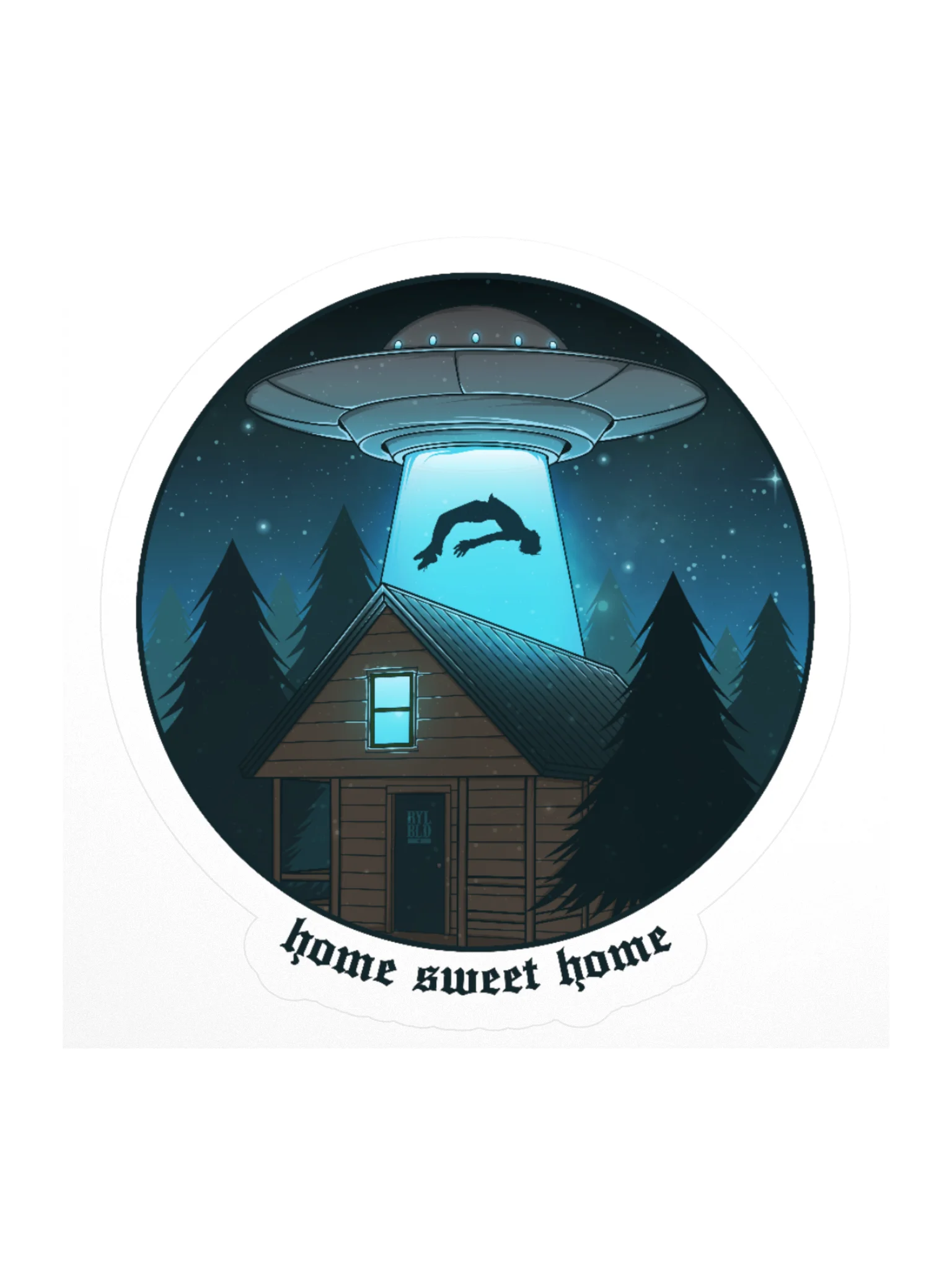 Home Sweet Home 2 Kiss Cut Sticker product image (1)