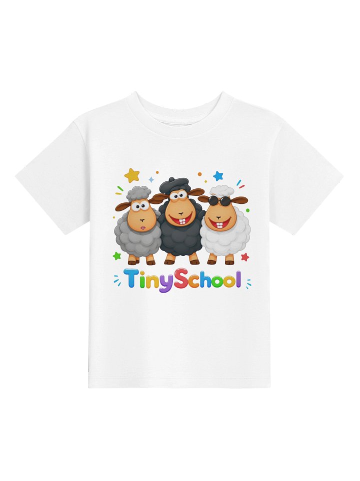 TinySchool Sheep Squad Toddler Tee 2-5 years product image (1)