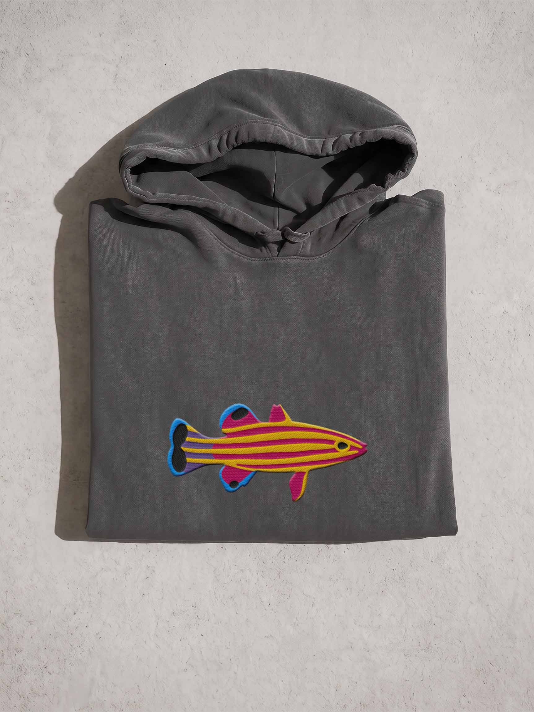 Swales Swissguard Basslet Embroidered Premium Hoodie | Saltwater Reef Aquarium Fish & Marine Life Apparel product image (1)