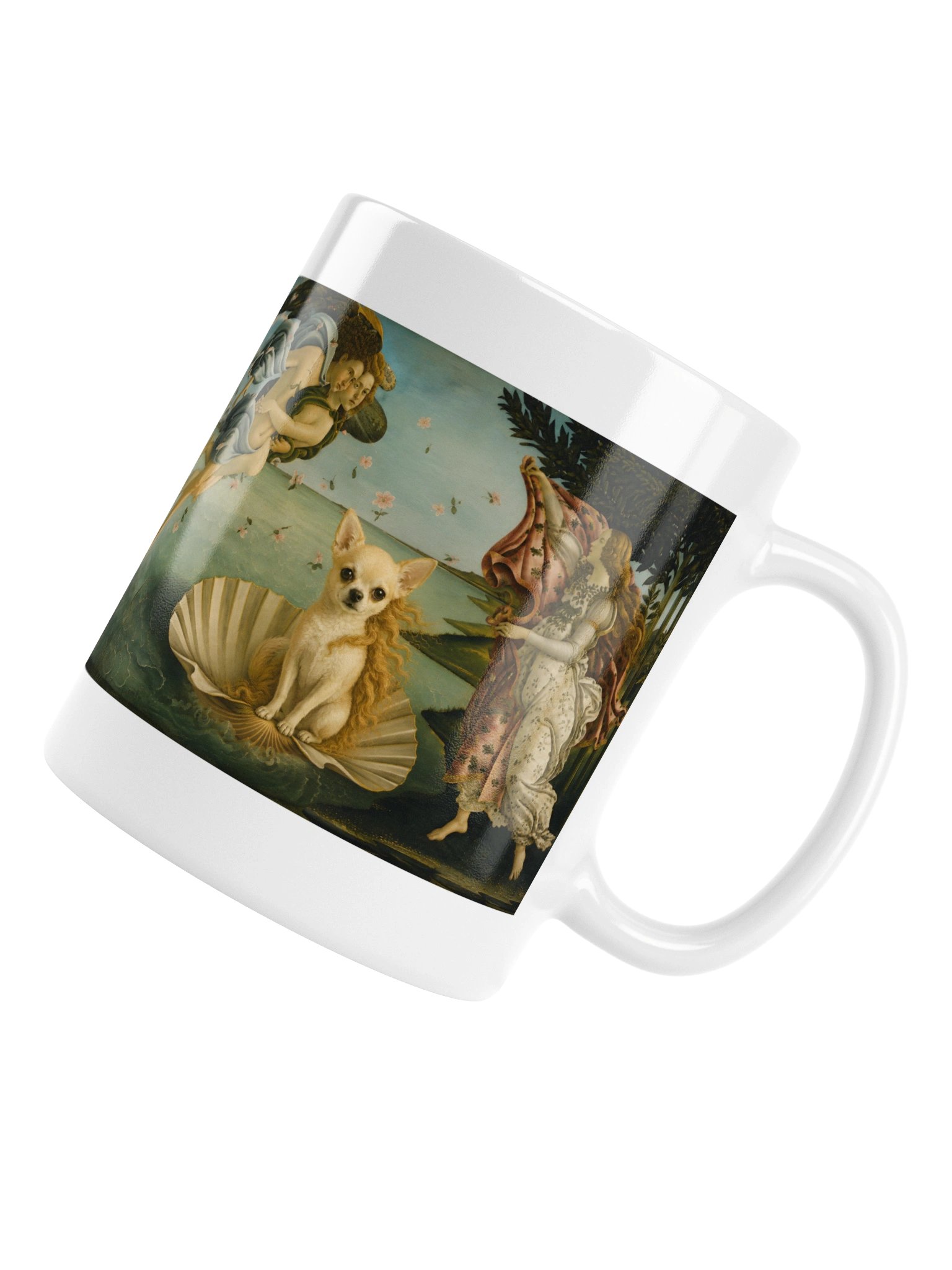 Chihuahua The Birth of Venus Mug product image (6)