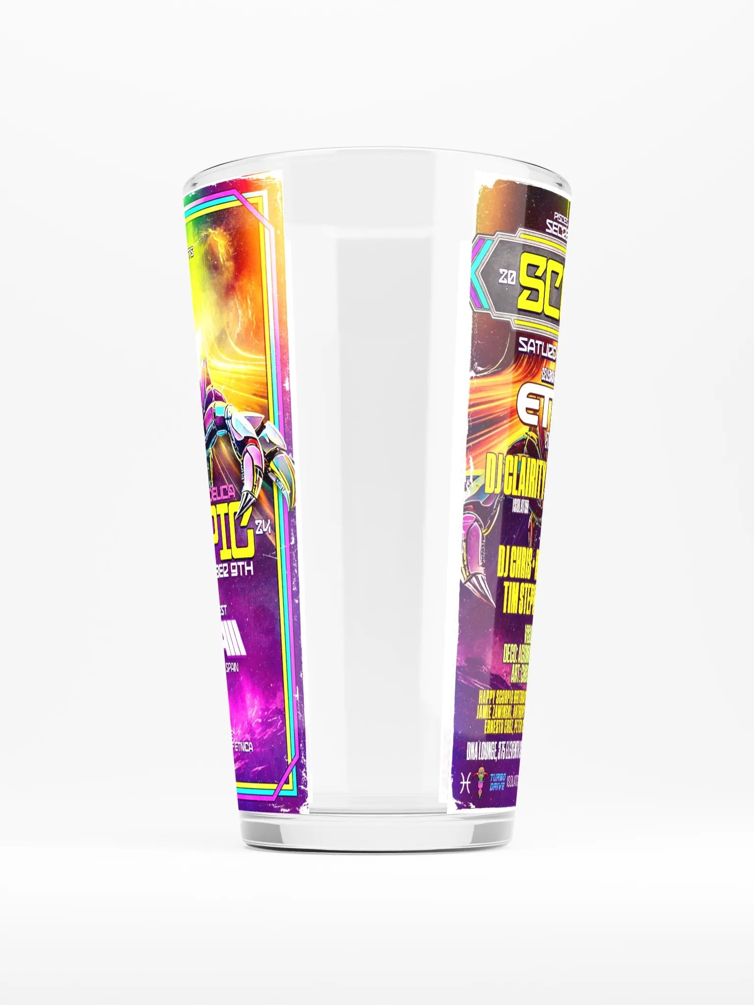 Scorpio 2024 Shaker Pint Glass product image (5)