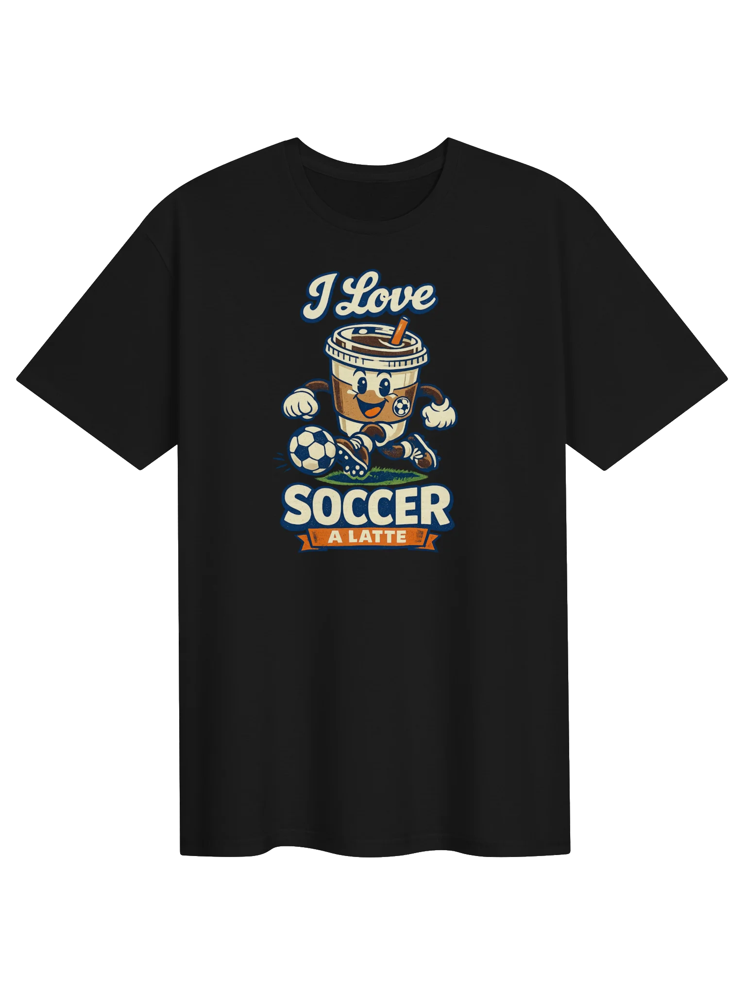 I Love Soccer A Latte Tee product image (1)