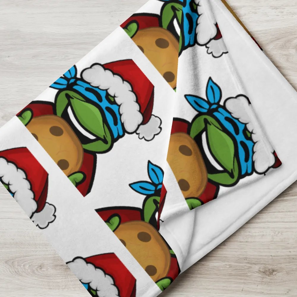 Santa Leo Throw Blanket product image (3)