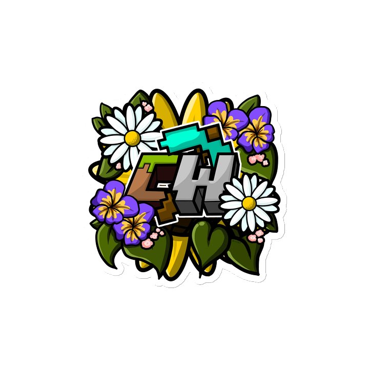 CraftWorks Flower Forest Logo Magnet product image (2)