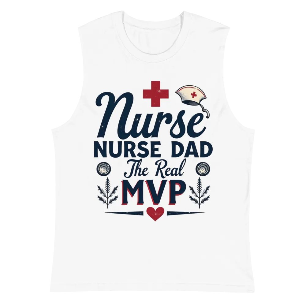 Nurse Dad Muscle Tank product image (2)
