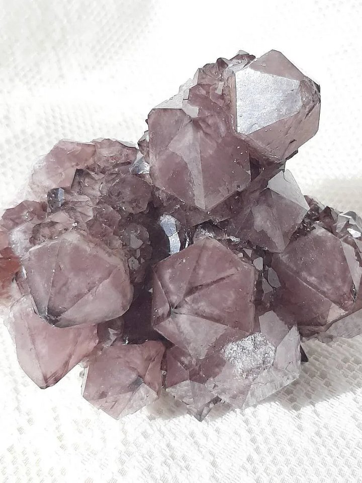Rare deep purple spirit quartz cluster product image (2)