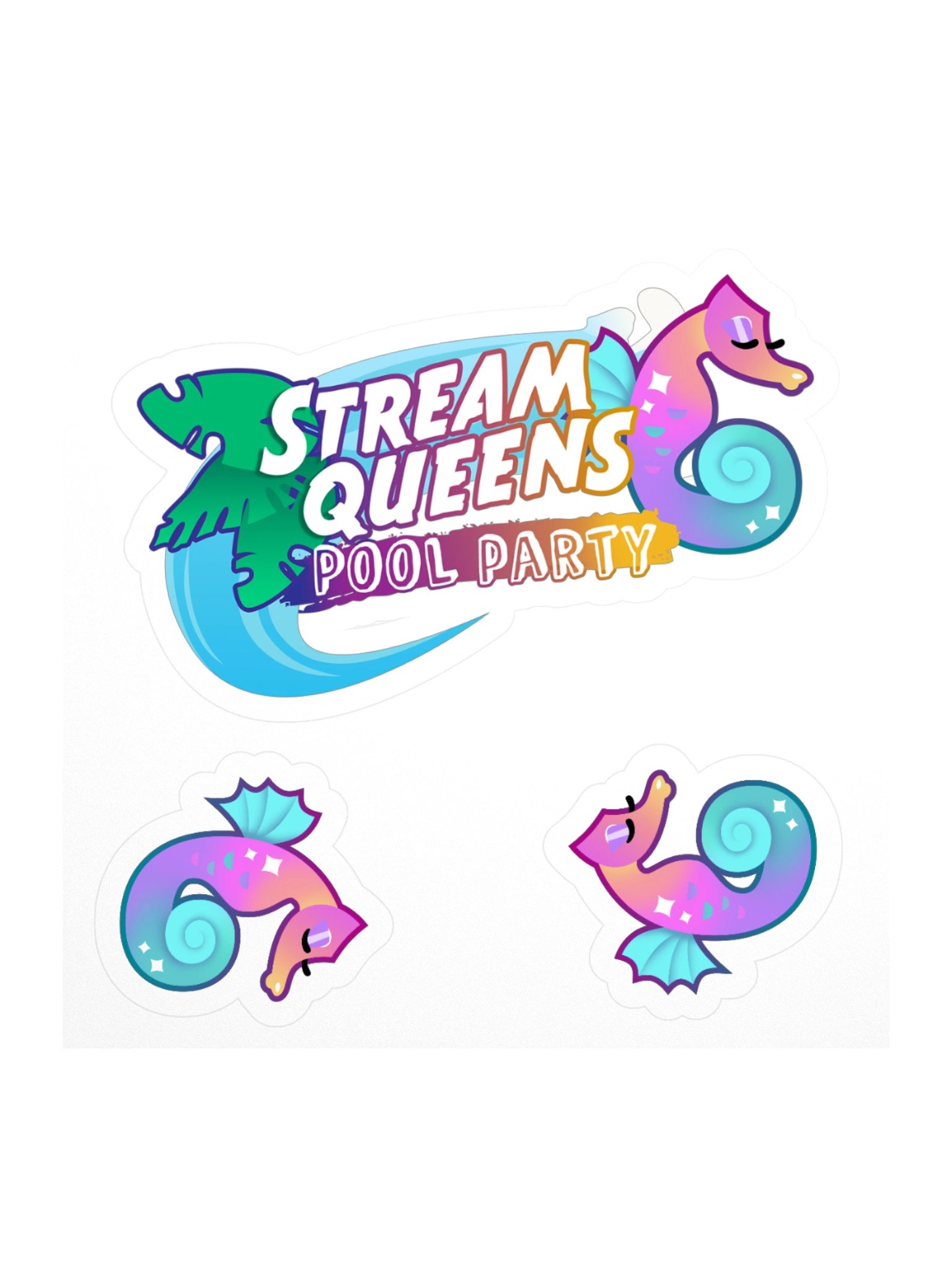 SQ Pool Party 6: Logo Stickers product image (1)