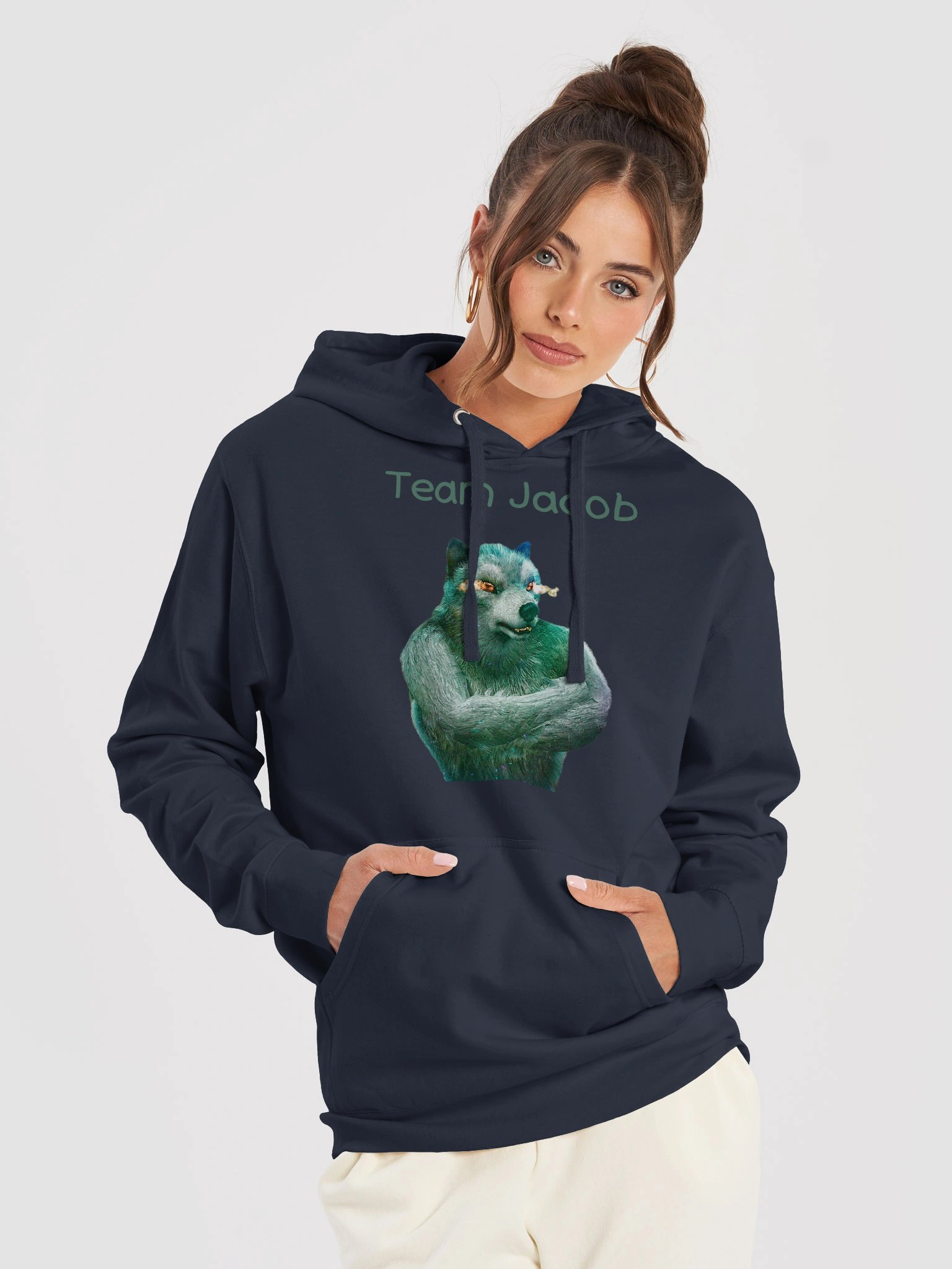 Team Jacob (WOLFSTAR) Hoodie product image (38)