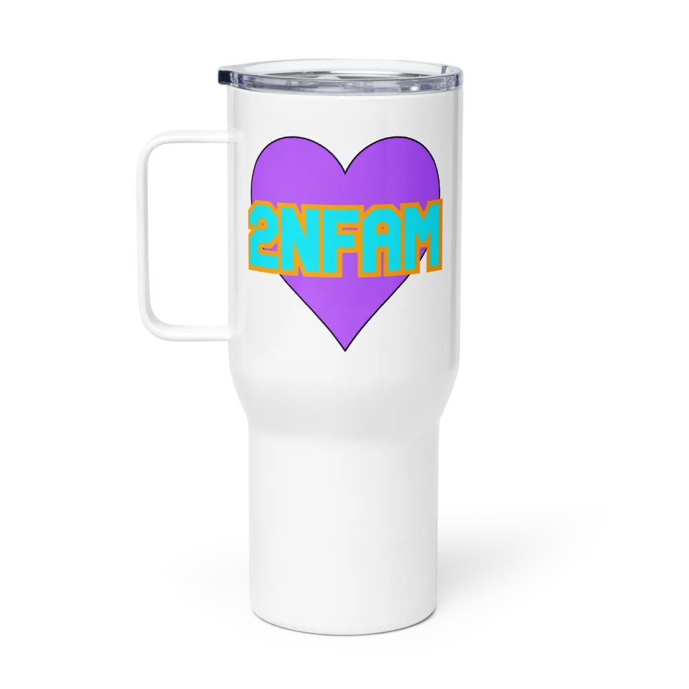 2NFAM Heart Travel Mug with Handle product image (1)