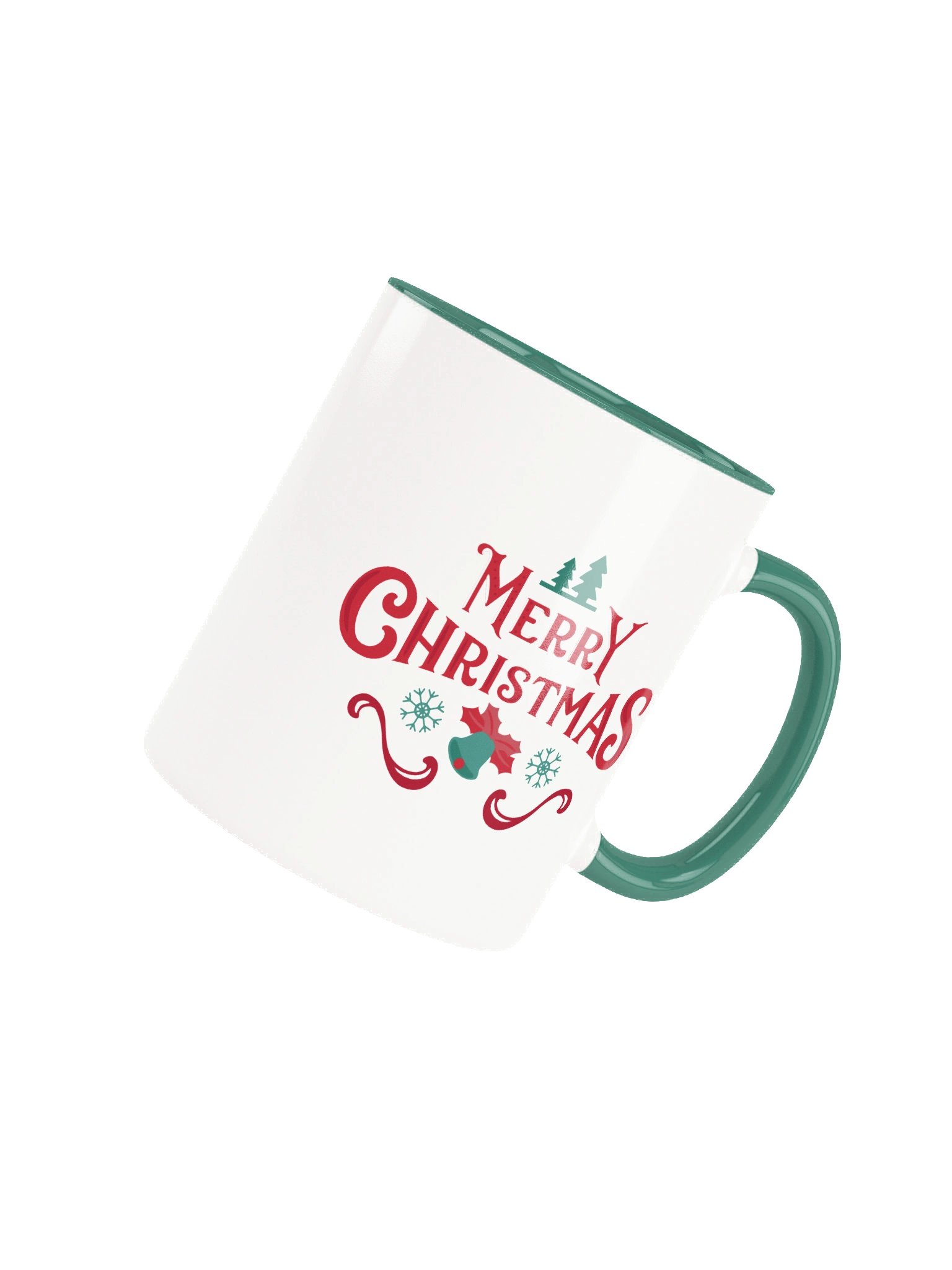Merry Christmas Holly Ceramic Mug product image (5)