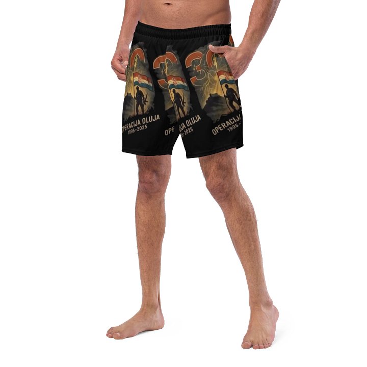 Operation Oluja 30th Anniversary Swim Trunks product image (2)