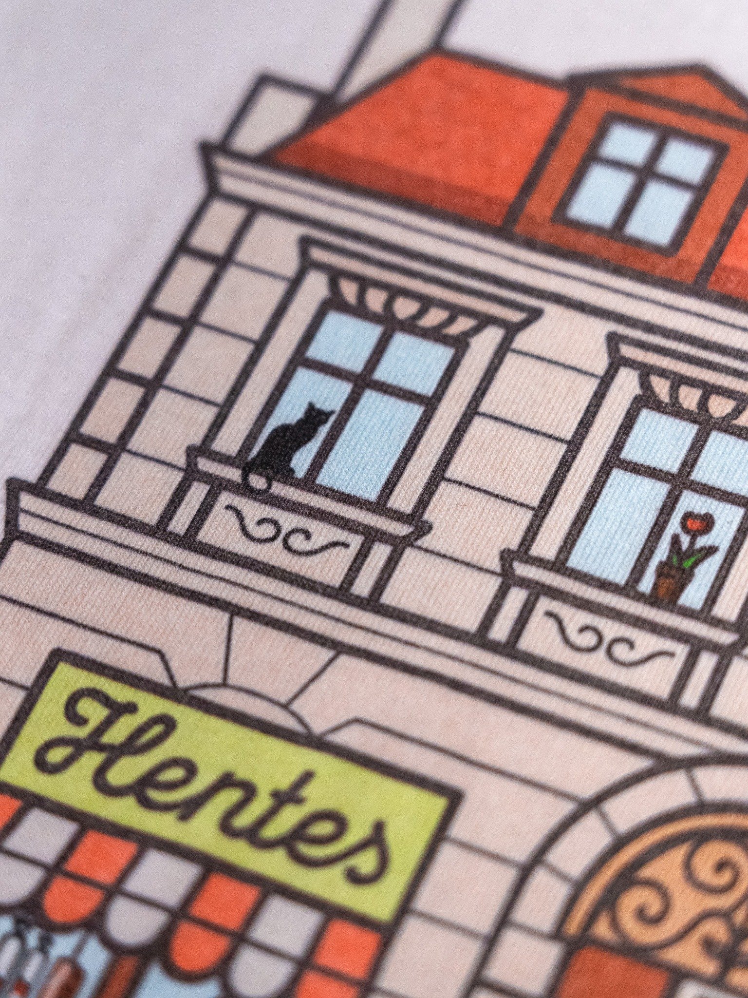 Classic Budapest Building Tee product image (53)