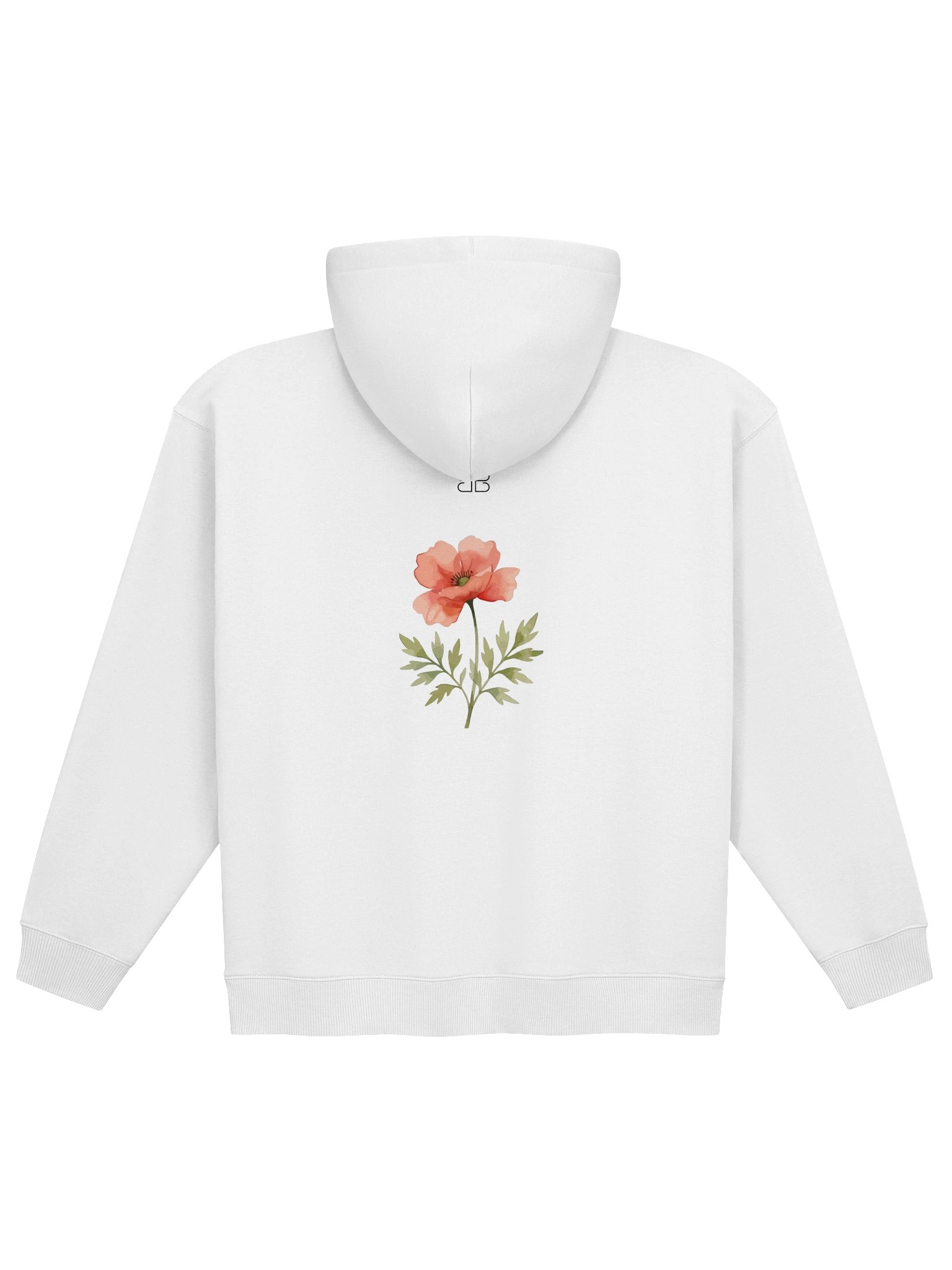 IBIZA Tall Red Flower Hoodie product image (2)