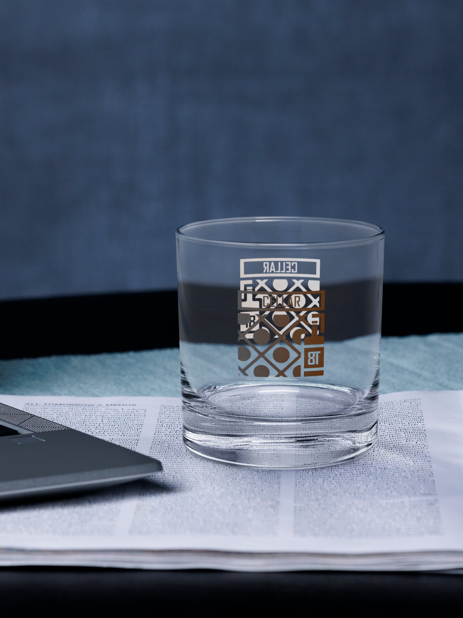 Cellar 8T Whisky - Smoked Oak - Rocks Glass product image (1)