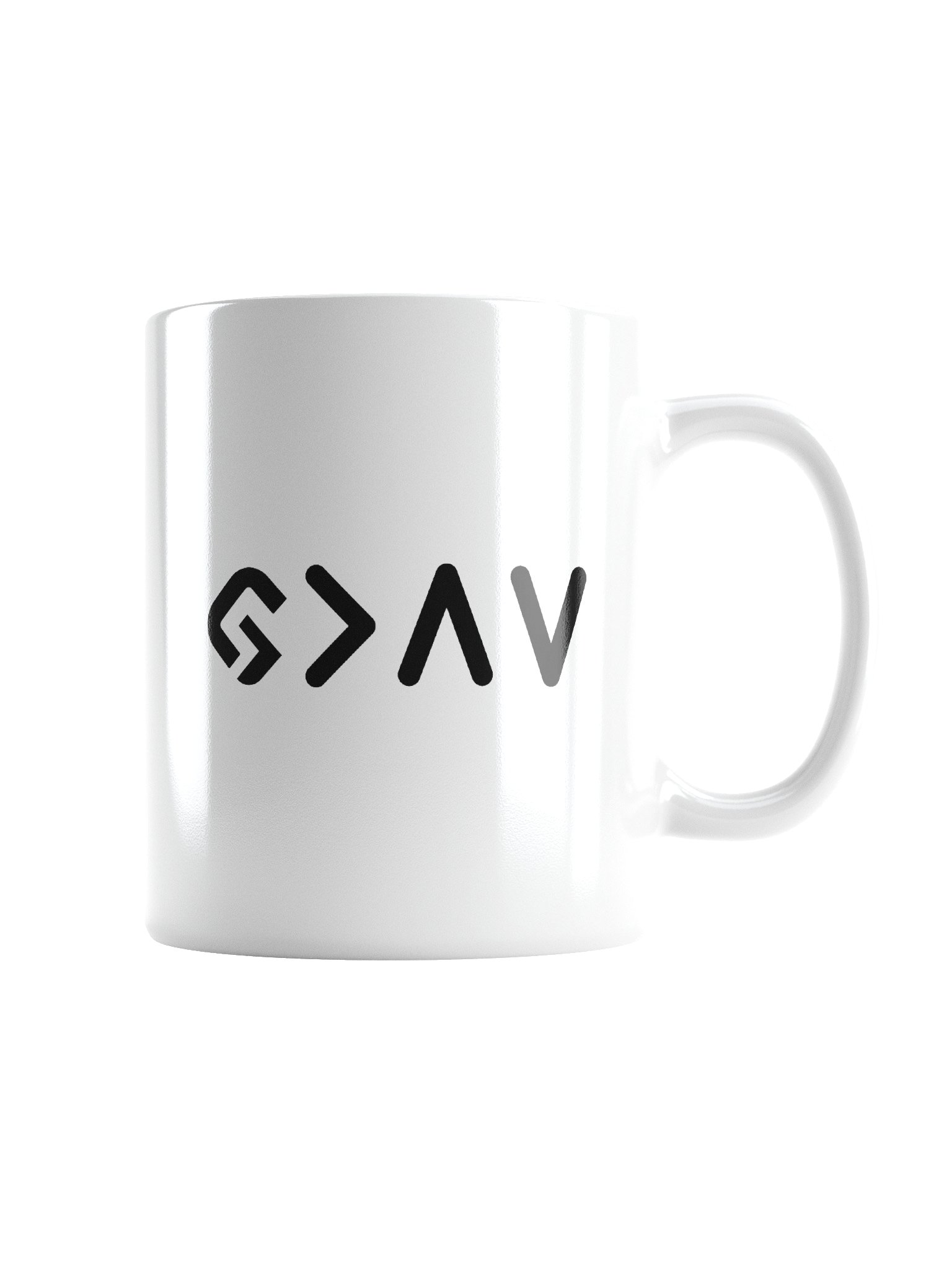 God is Greater Symbol Ceramic Mug – The Faith Habit Collection product image (1)