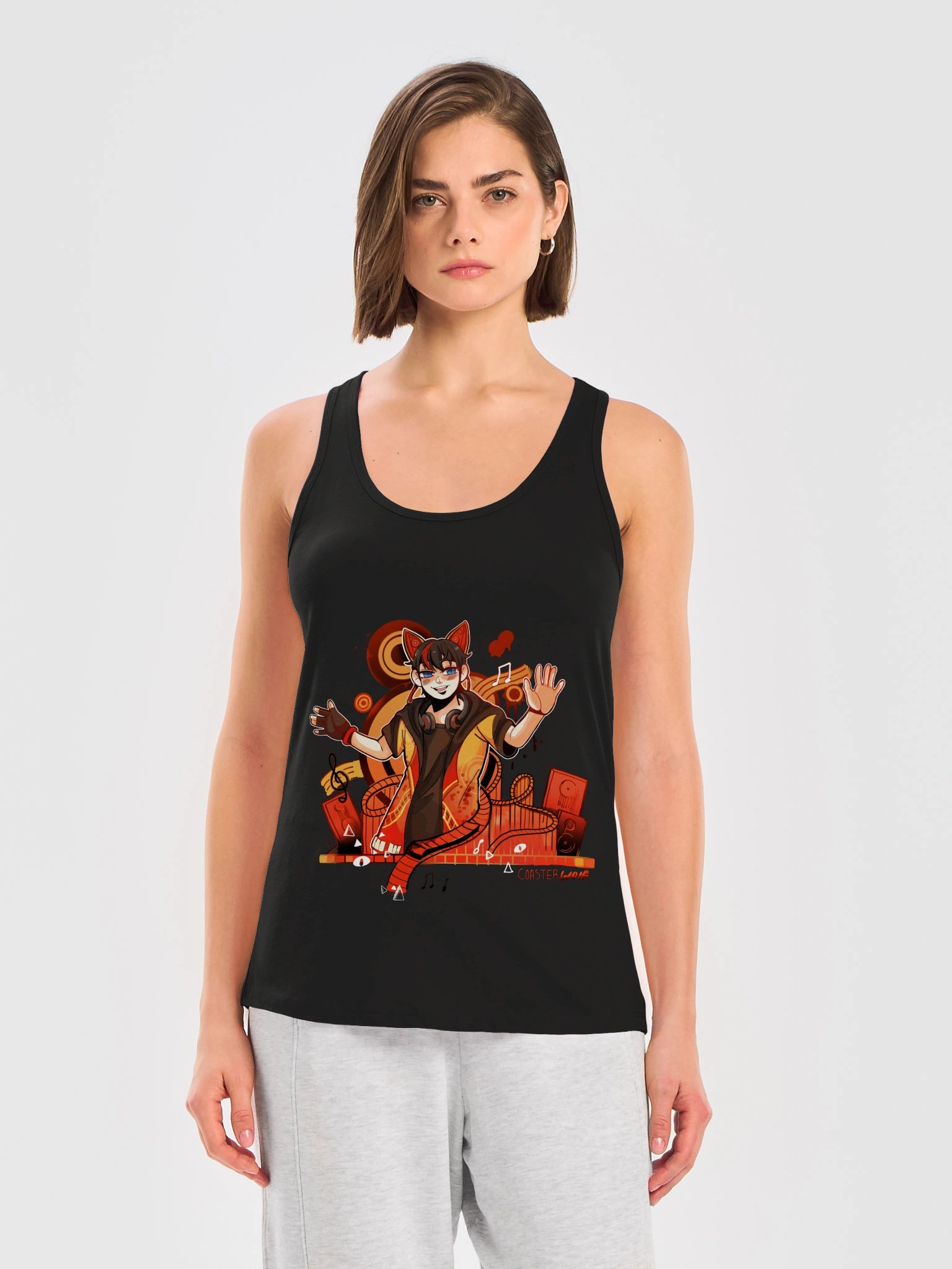Coaster metro thrill vibes Ladies Tank top product image (3)