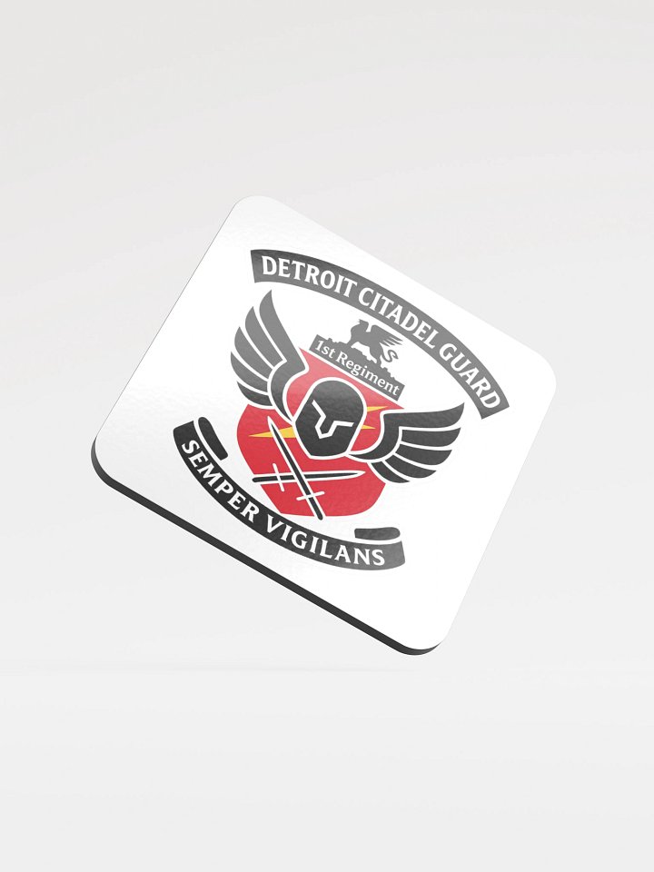 Detroit Citadel Guard Coaster – Semper Vigilans Edition product image (1)