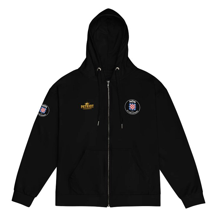 Royal Patriot Hos Emblem Zip Hoodie product image (1)