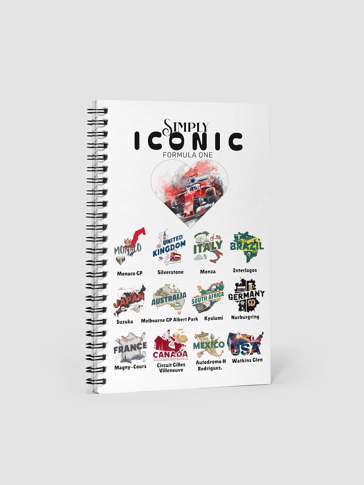 Ready Set Go Spiral Notebook product image (1)