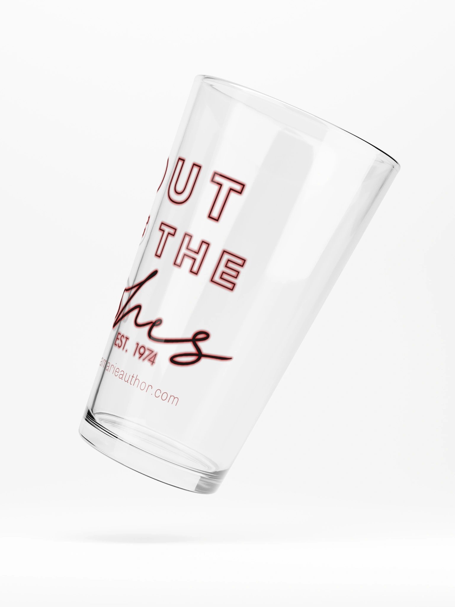 Out of the Ashes Pint Glass product image (5)