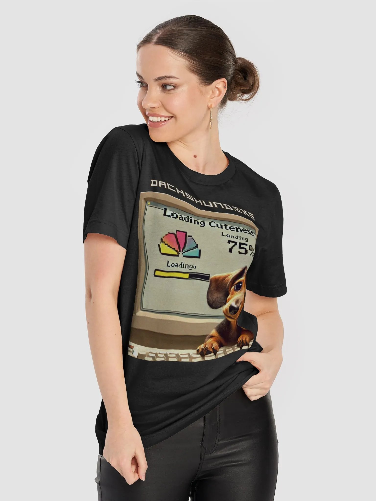 Dachshund.EXE: Loading Cuteness T-Shirt product image (8)
