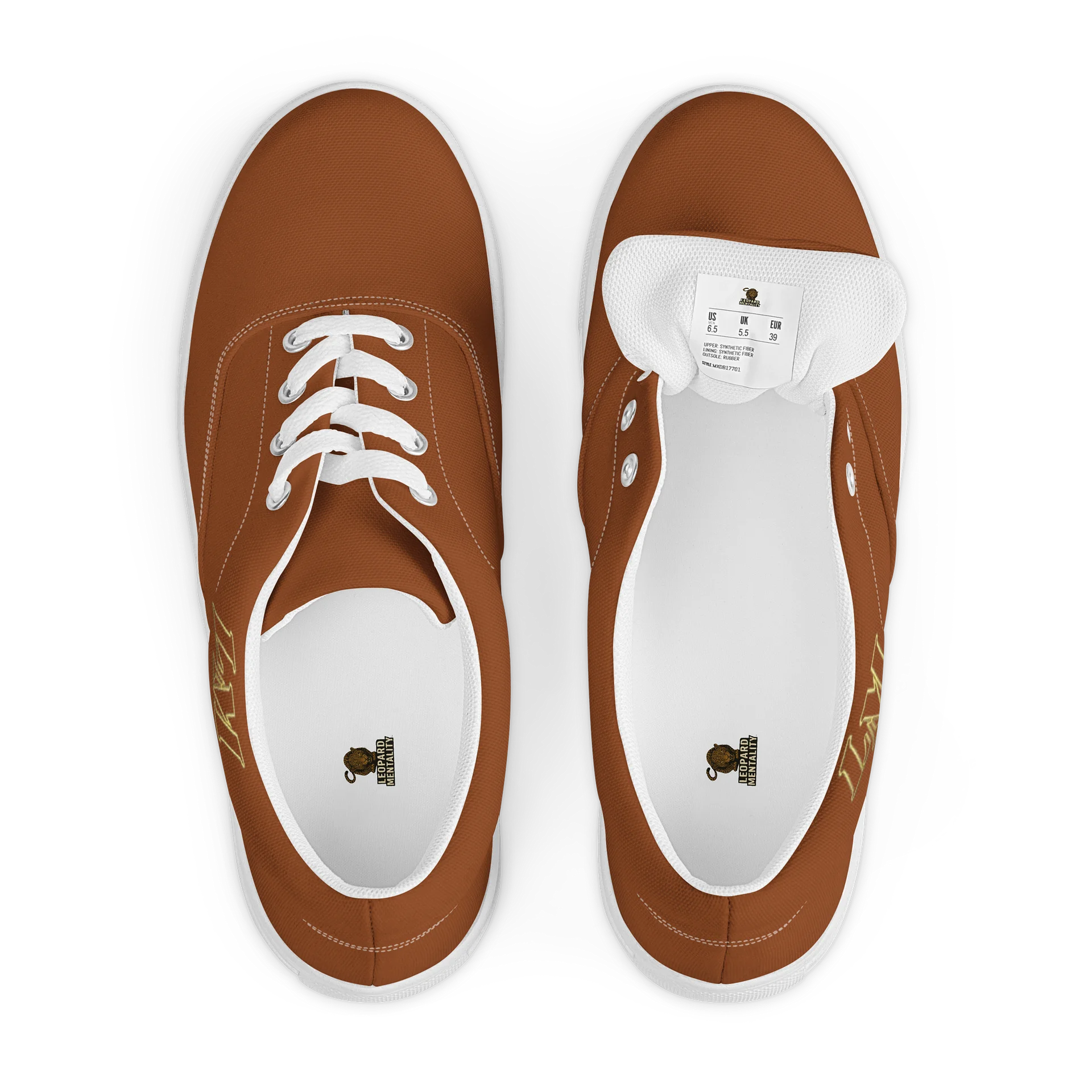 LM Origin™ Terra Brown Sneakers | Unisex Canvas Shoes product image (11)