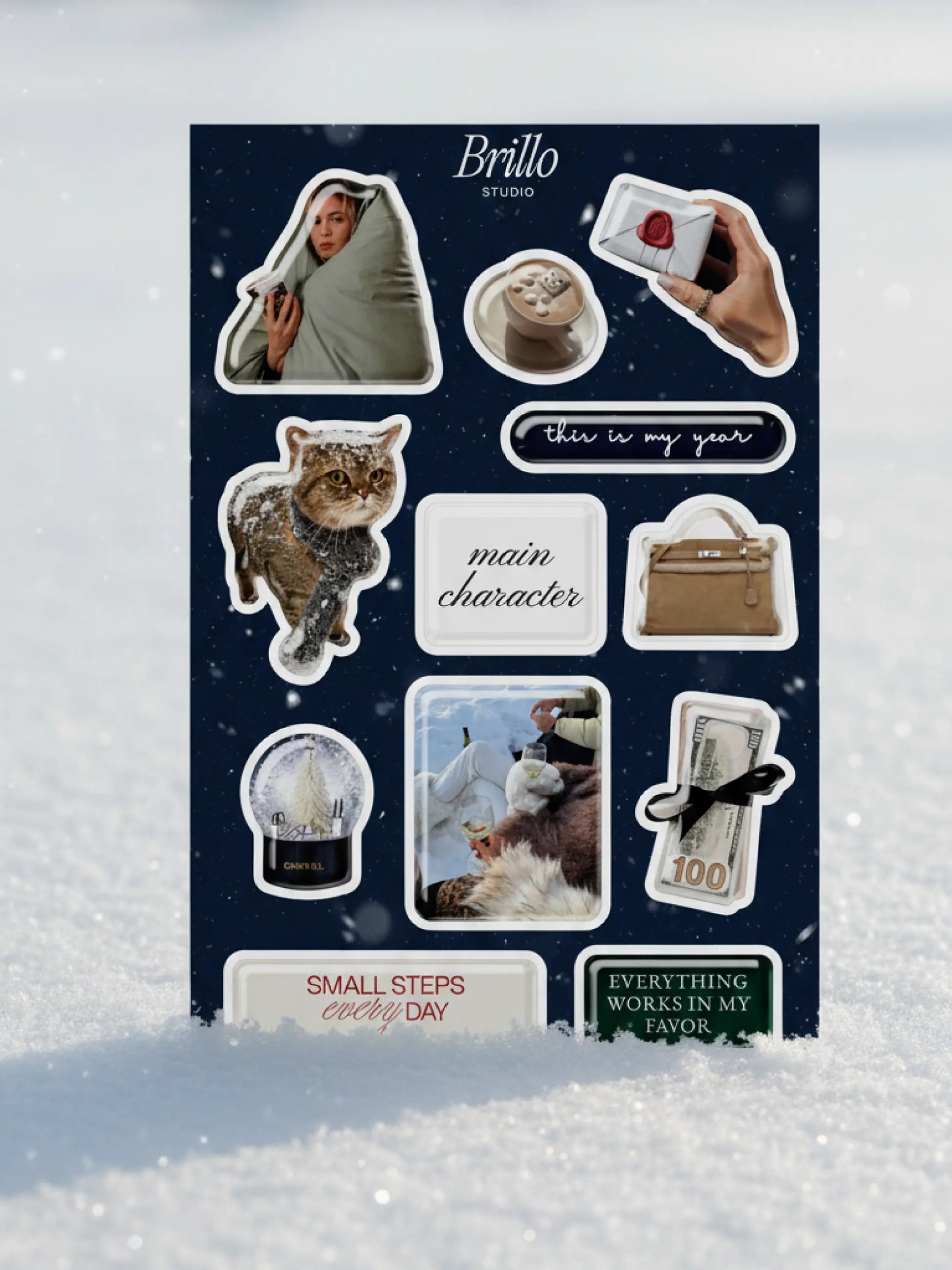 Christmas 3D Sticker Set #2 product image (2)