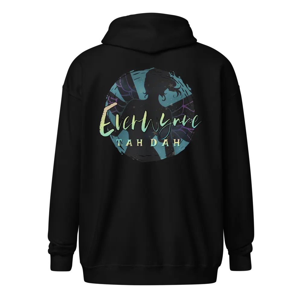 Cozy Chaos Crew Teal Logo Zip-up Hoodie product image (8)