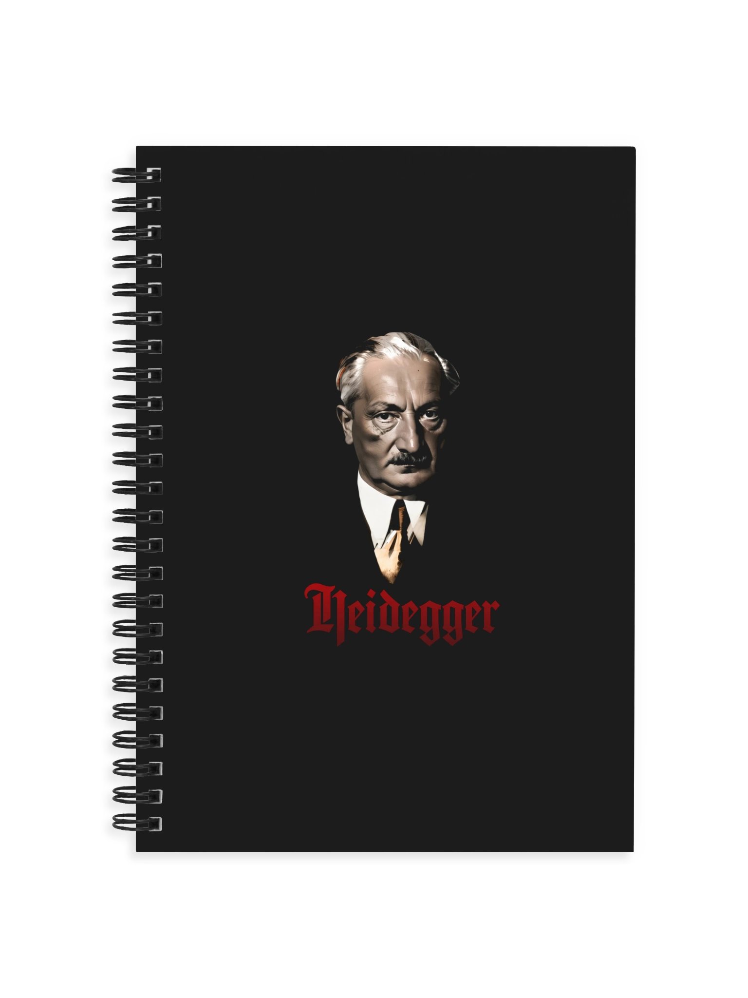 Martin Heidegger Spiral Bound Notebook product image (1)