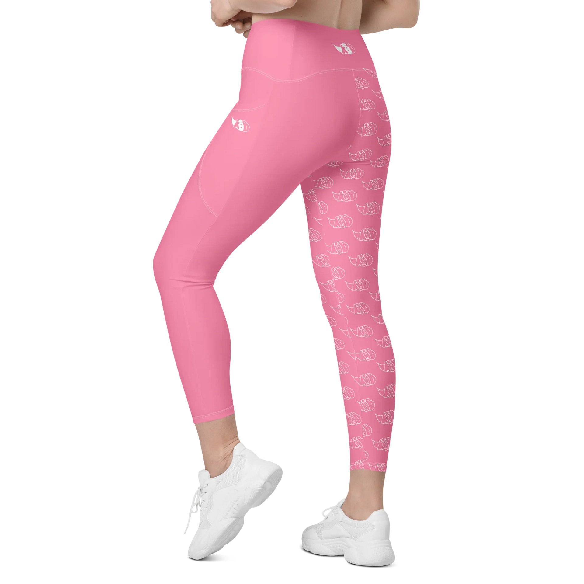 "Pretty In Pink" Ladies Leggings product image (6)