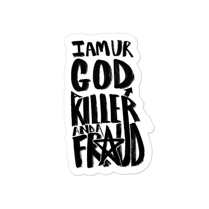 IAMURGOD STICKER product image (1)