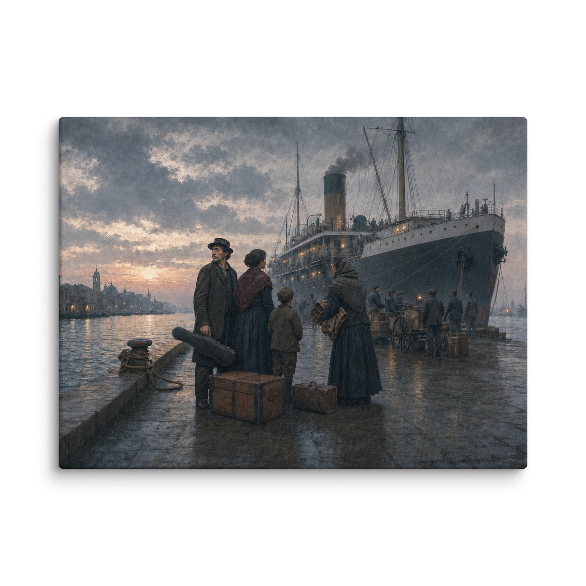 Dalla Lombardia al Mondo — Gallery Canvas product image (1)