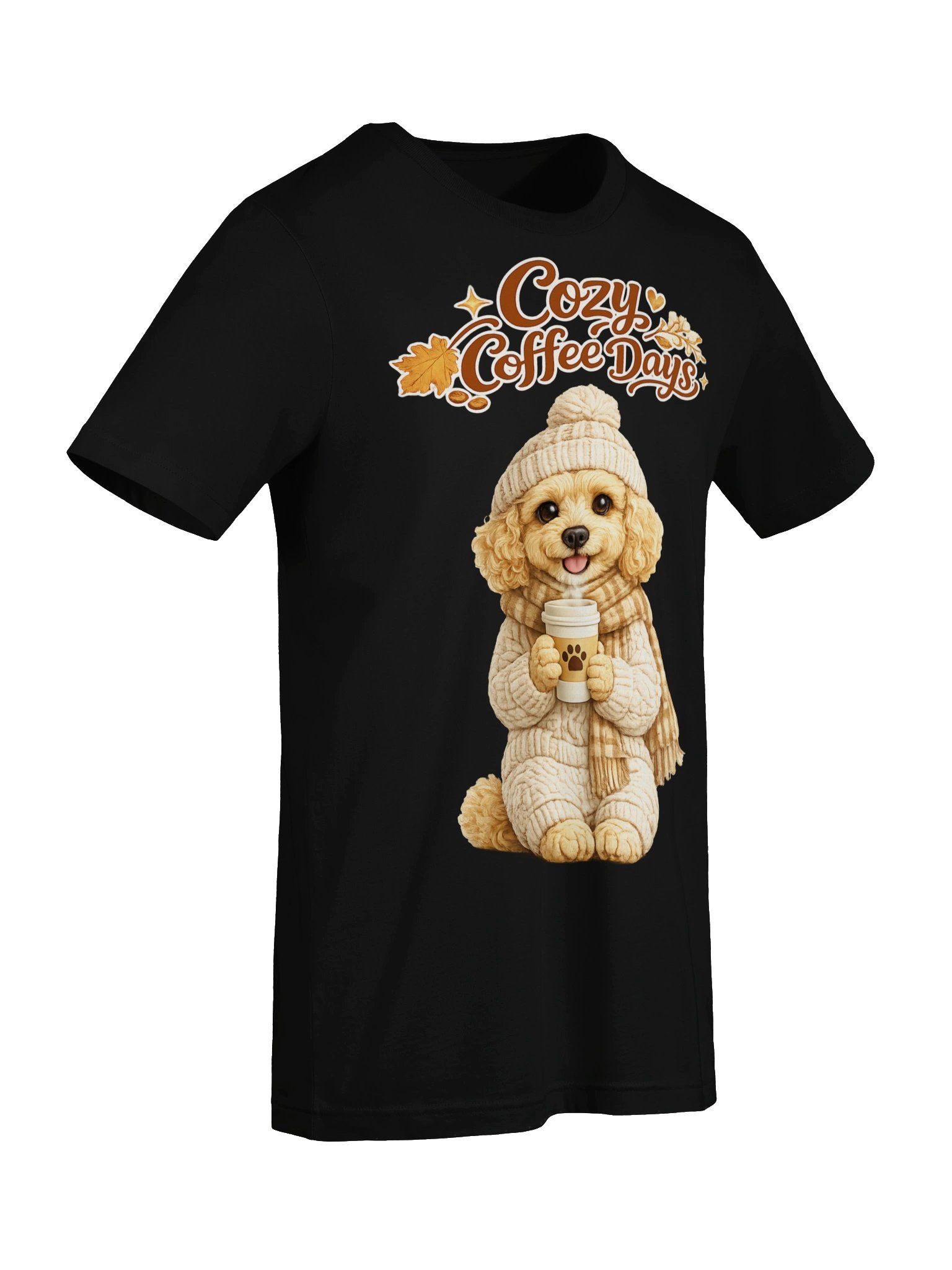 Cozy Coffee Days Dog Adult - Tee product image (68)
