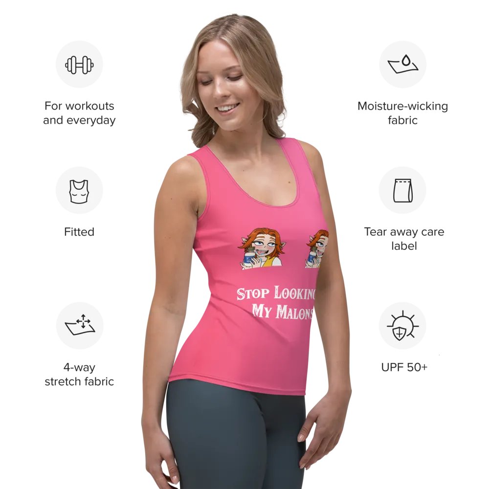 Stop Looking at My Malons Tank Top product image (7)