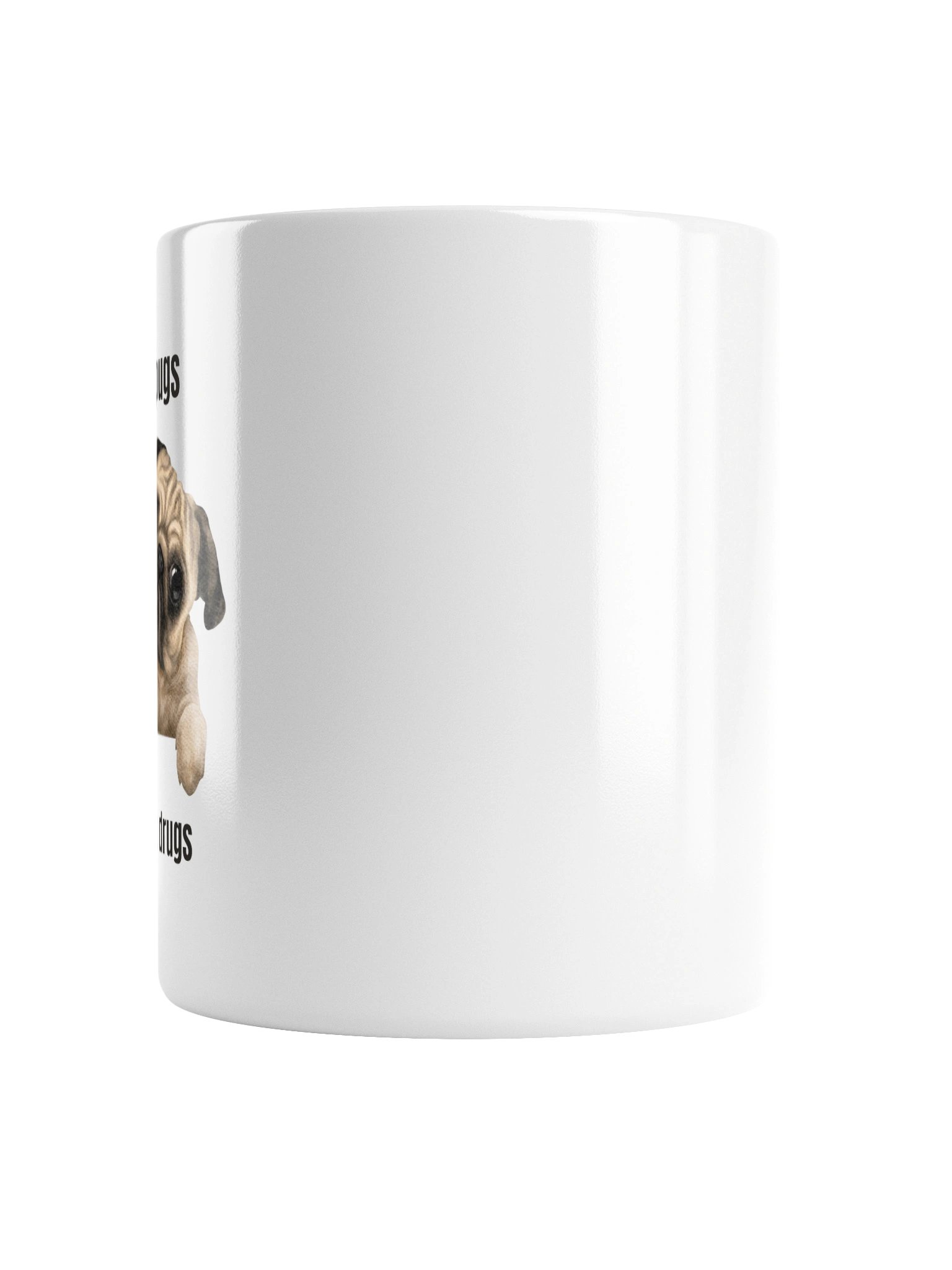Pugs Not Drugs Mug product image (6)