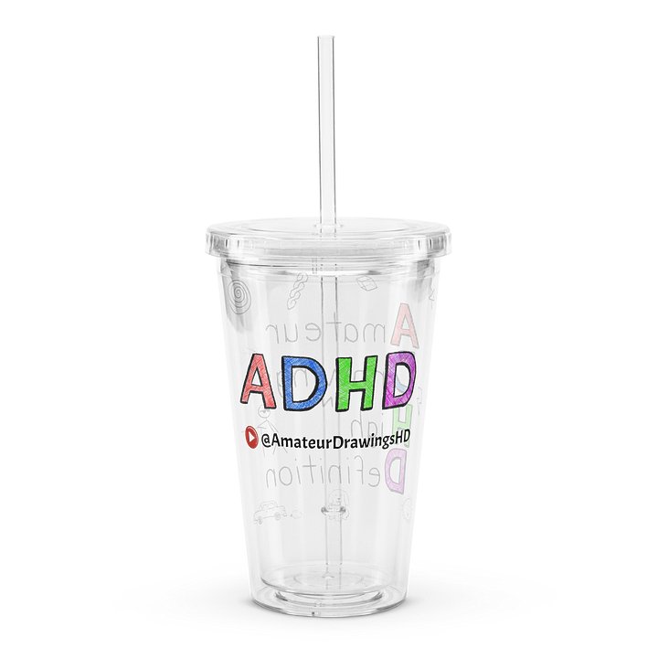 ADHD Clear Tumbler product image (2)