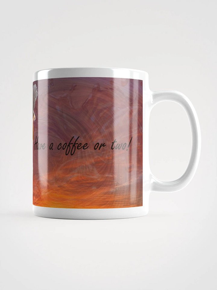 White Glossy Mug: A possible squirrel product image (1)