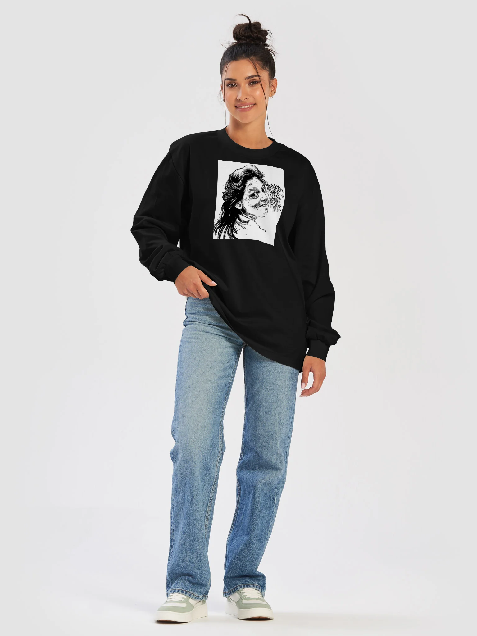 Queen Aileen Heavyweight Long Sleeve Shirt product image (5)