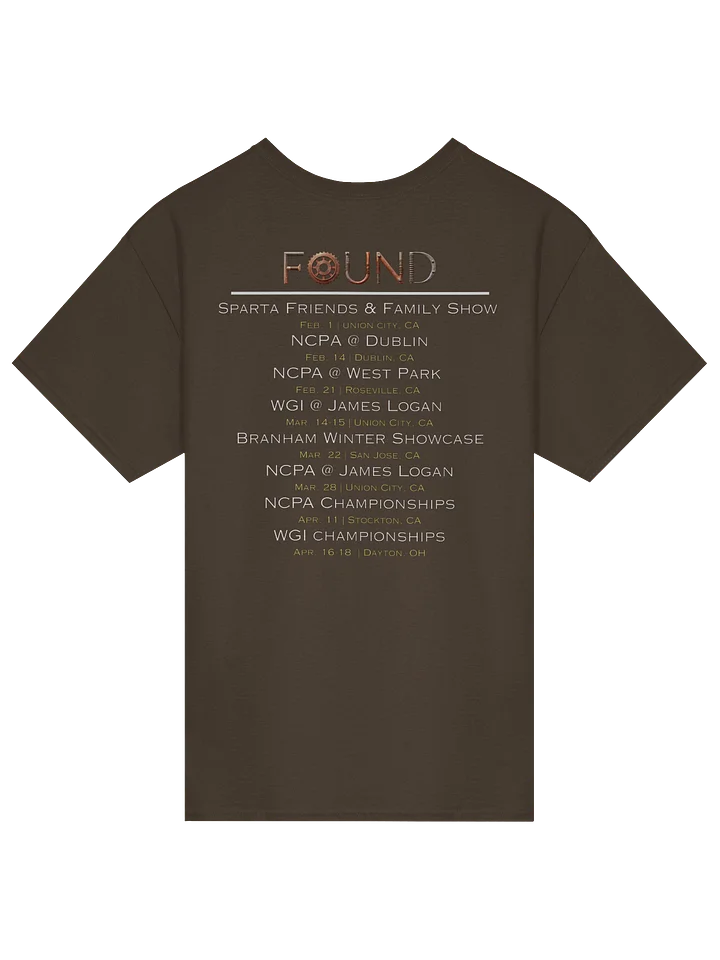 Found - SIP 2026 Show Shirt product image (2)