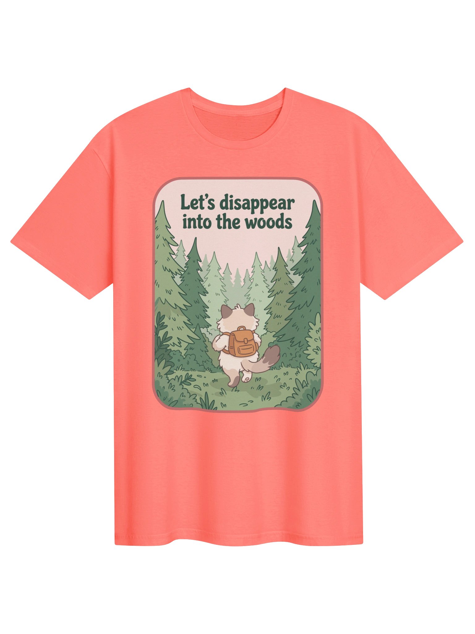 Let's Disappear Into The Woods Tee product image (2)