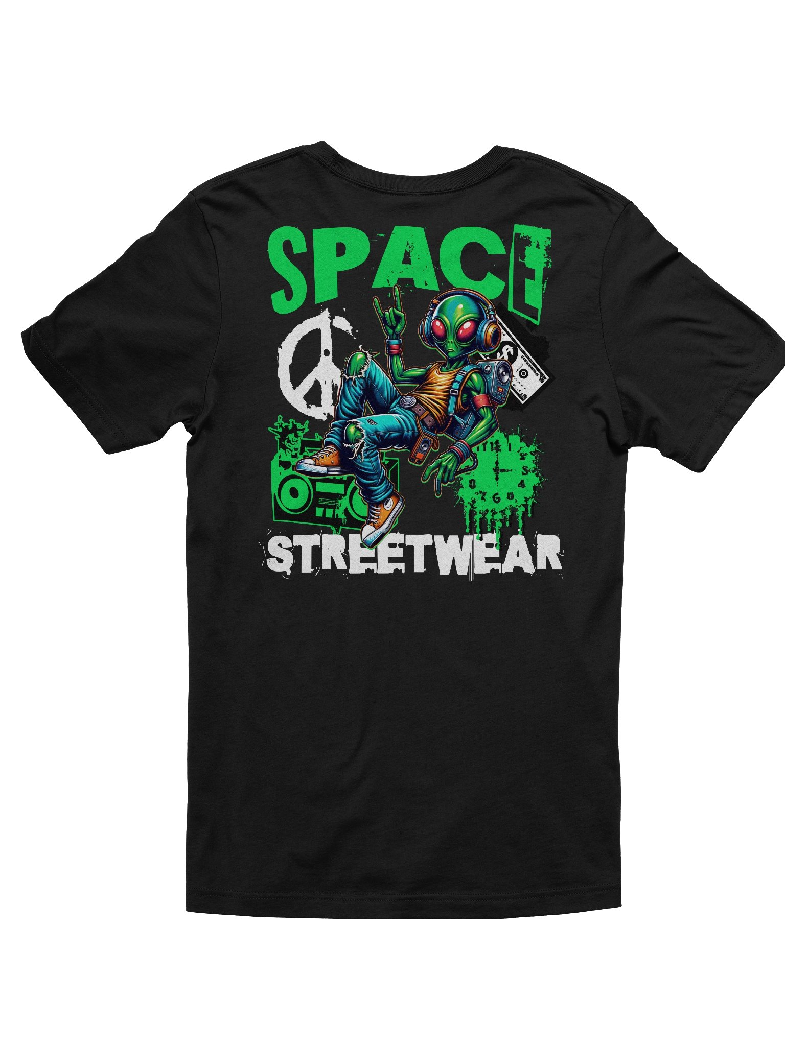 Space Streetwear T-Shirt: Out Of This World Alien Fashion product image (2)