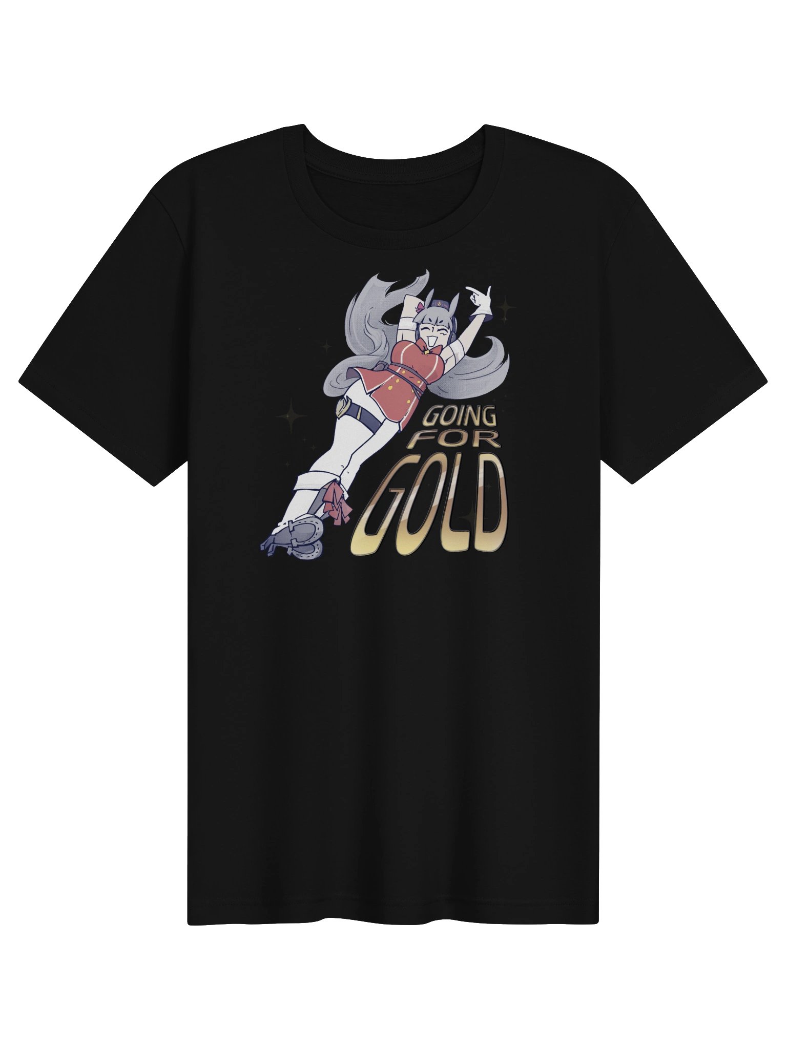 Going for Gold Tee (black) product image (1)