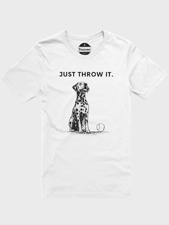 Playful Dalmatian White T-Shirt product image (1)