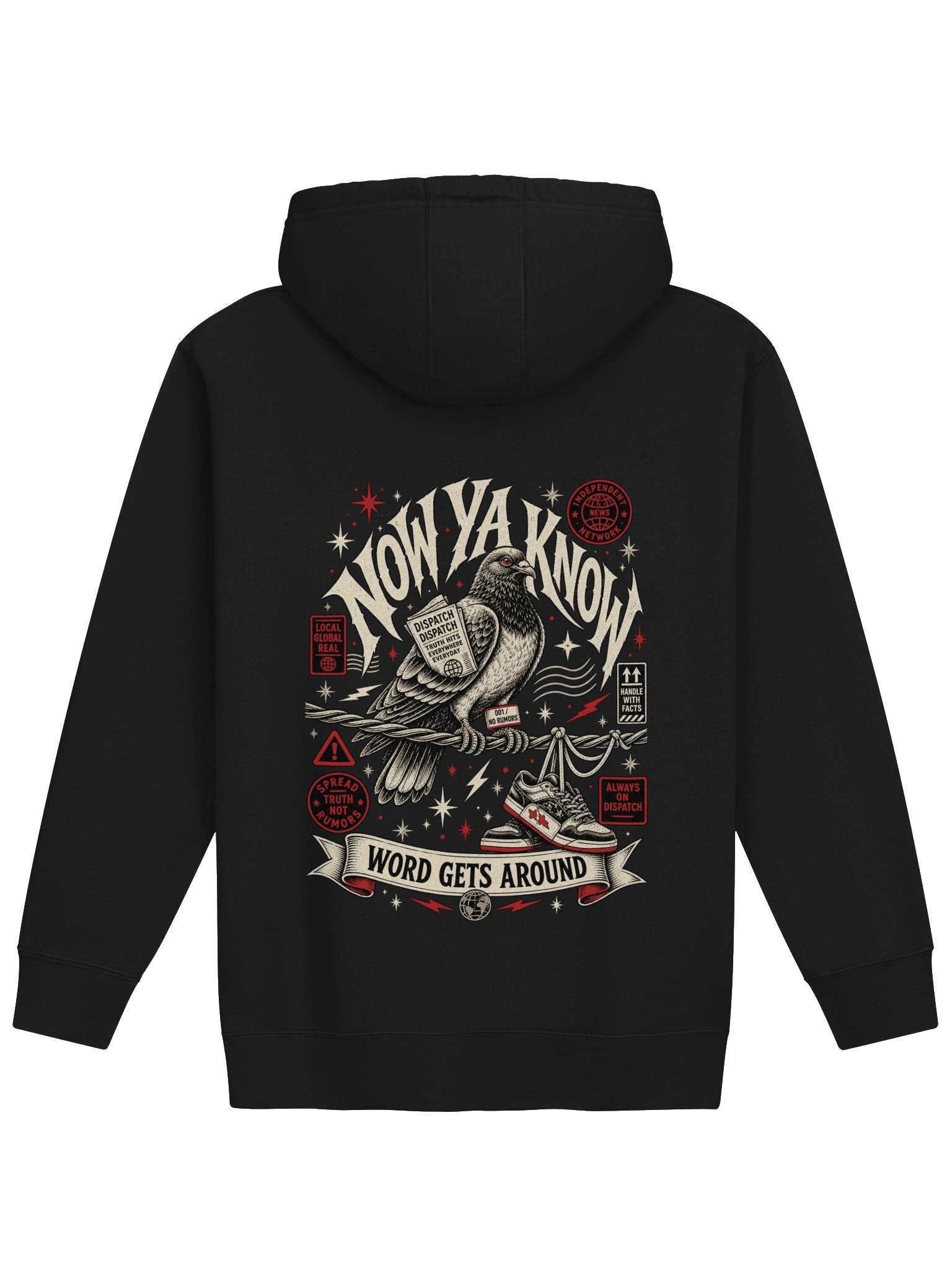 WORD GETS AROUND HOODIE product image (2)