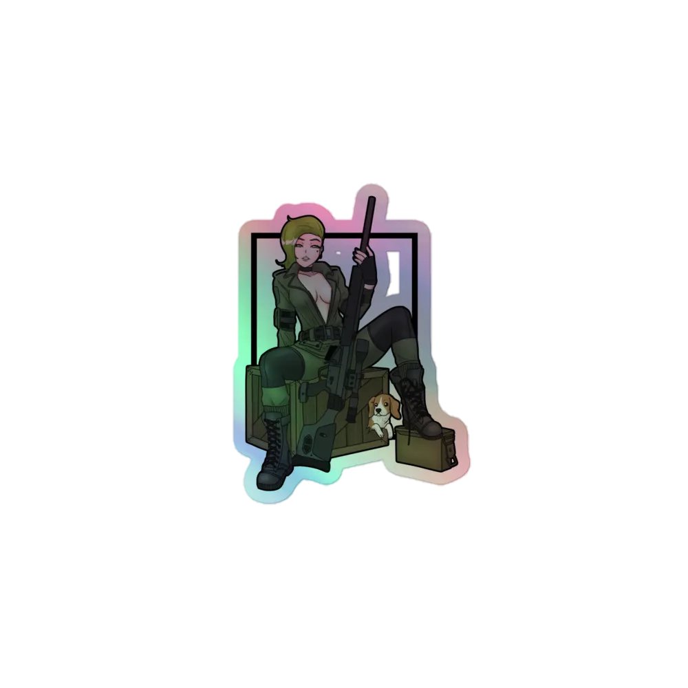 Sniper Wolf Pickle Chan Sticker product image (1)